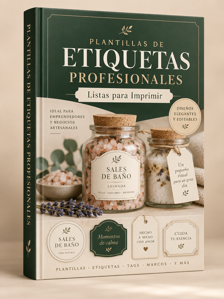Plantillas de etiquetas profesionales listas para imprimir